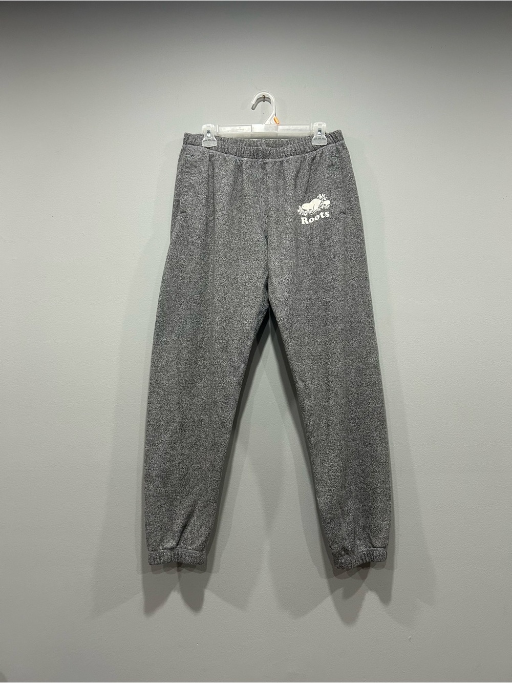 Roots Salt n Pepper Gray Sweats EUC